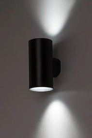 Aplica LED iluminat exterior ambiental, Protectie IP65 Urfa II negru