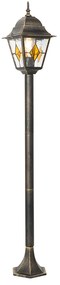 Lanterna de exterior vintage bronz 120 cm - Antigua