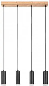 Suspensie rustica 4 becuri GU10 Toras 72124 Rabalux