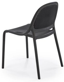 Scaun plastic K532 negru