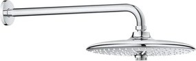 Palarie de dus Grohe Euphoria 260 3 jeturi si brat dus 380 mm