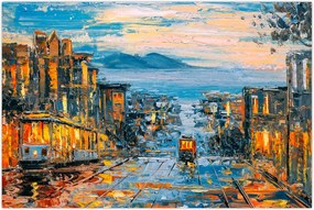 Tablou - Telecabină, San Francisco (90x60 cm)