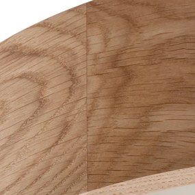 Brilagi - Plafonieră LED reglabilă MANAROLA, 24W/230V, finisaj stejar + telecomandă