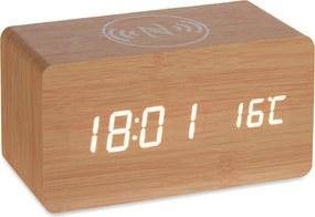 Ceas cu încărcător de telefon fără fir