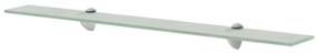 vidaXL Raft suspendat din sticlă, 80 x 20 cm, 8 mm