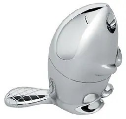 Ascuțitoare cromată "Kastor" - Alessi