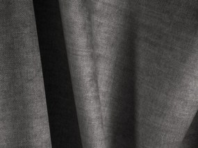 Coltar extensibil dreapta 5 locuri, modular, cu lada depozitare, Ella, Micadoni Home, 271x174x94 cm, catifea, gri