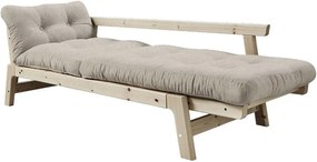 Canapea variabilă KARUP Design Step Natural, gri - bej