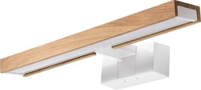 Brilagi - Lampă LED pentru oglindă de baie 3 în 1 WOODY MIRROR LED/8W/230V IP44 alb/stejar