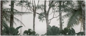 Tablou - Jungla în ceața dimineții (120x50 cm)