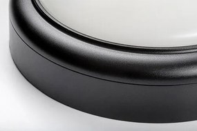 Aplica LED cu senzor iluminat exterior IP54 Hitura negru