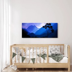 Tablou - Cerul de noapte din Nepal (120x50 cm)