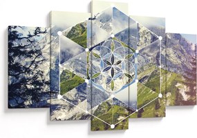 Tablou - Model geometric (150x105 cm)