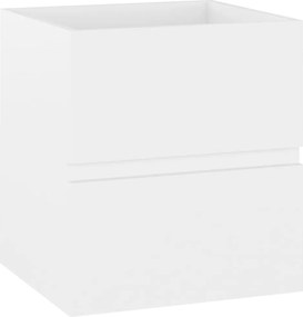 vidaXL Dulap de chiuvetă, alb, 41x38,5x45 cm, PAL