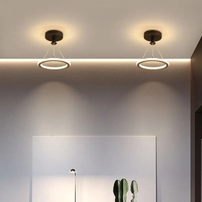 Lustra LED , Elit's, NEGRU, Suspendata, 27W