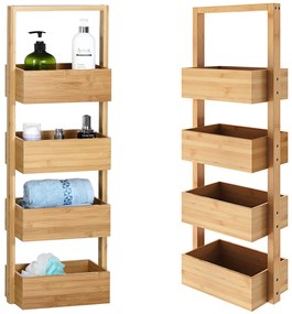 Deuba Raft din bambus 88x16x28 cm