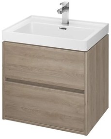 Dulap pentru lavoar, 53x59x45 cm, 2 sertare, stejar Stejar
