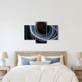 Tabloul cu linii albastre (90x60 cm)