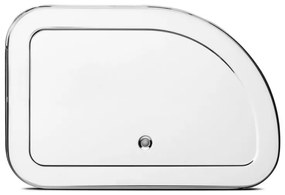 Cutie de paine Brabantia Roll Top 646888, 11 L, 31.6x26.5 cm, Structura speciala, Inox