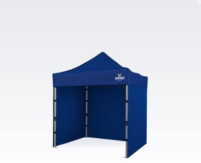 Cort evenimente 2x2m - cu 3 pereți - Albastru
