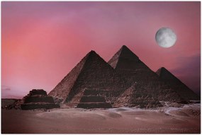 Tablou - Piramidă, Giza, Egipt (90x60 cm)