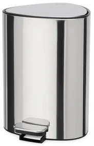 Cos de gunoi Joseph Joseph 70596, 5 l, Compartiment pentru sac, Inox