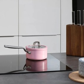 Oală cu capac/cu suprafață ceramică 1,3 l adecvată pentru plita cu inducție Meda 3.0 – FABINI