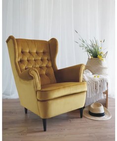 Fotoliu Lord Culoare Gri, HARRY VELVET