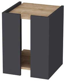 Măsuță laterală Tilata (stejar zafir + antracit) . 1094748