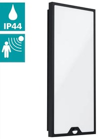Aplică LED de exterior cu senzor CASAZZA LED/18,5W/230V IP44 Eglo 99522