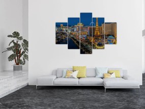 Tablou cu Las Vegas nocturn (150x105 cm)