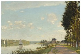 Tablou - Claude Monet, Argenteuil, reproducere (90x60 cm)