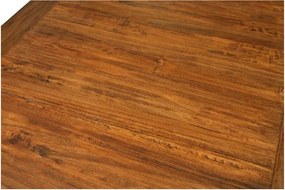 Masa pliabila, L90(180) 90 H80 cm, culoare nuc alb antic, Lemn masiv