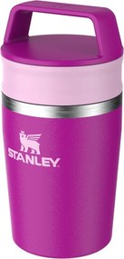 Cană termos roz din oțel inoxidabil 230 ml Café-To-Go Travel Mug Violet Blossom – Stanley