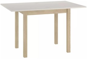 Masa extensibila Flip casmir/stejar cremona torro L80-160xl80 cm