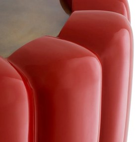 Veioza, Lampa de masa LUX Barocco rosu