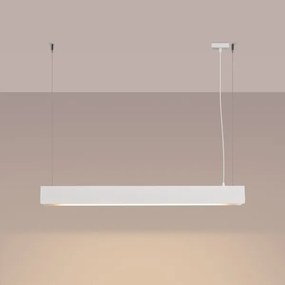Lustră LED pe cablu Sollux SL.1394 SPARK 1xG13/8,5W/230V alb