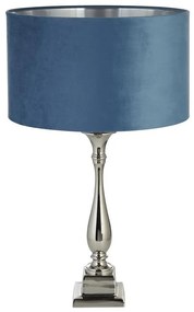 Veioza/Lampa de masa design lux elegant Belle crom/teal