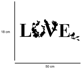 Sticker perete Love