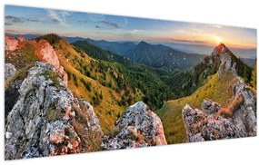 Tablou - Peisaj montan (120x50 cm)