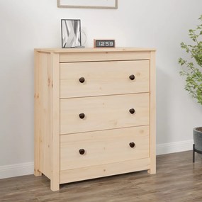 813734 vidaXL Servantă, 70x35x80 cm, lemn masiv de pin