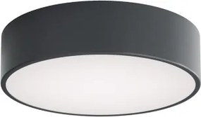 Brilagi - Lampă de tavan pentru baie CLARE cu senzor, 2xE27/24W/230V, Ø 30 cm, antracit, IP54