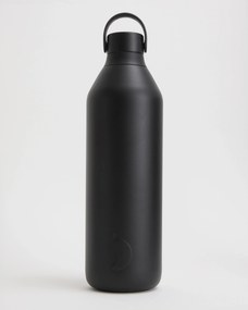 Termos Chilly's Bottles Onyx Black, Seria 3, 1000ml