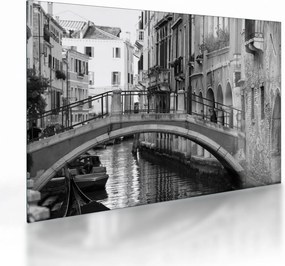 Tablou pe sticlă - Vedere din Veneția (70x50 cm)