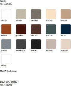 Ghiveci plante design decorativ modern exterior/interior ORIGAMI Yuri 53x53x80cm