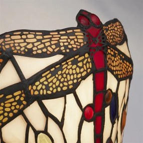 Aplică Tiffany Searchlight 1283-17 DRAGONFLY 1xE14/60W/230V