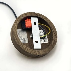 Lustră pe cablu Brilagi ANTHONY 1xE27/60W/230V stejar nuc/negru