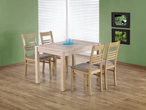 Masa extensibila Maurycy stejar sonoma/stejar sonoma - L118-158xl75xh76 cm