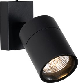 Aplică exterior neagră AR70 reglabilă IP44 - Solo