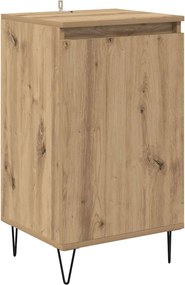 vidaXL Bufet Pe perete Stejar Artizanal 40 x 35 x 70 cm Lemn compozit